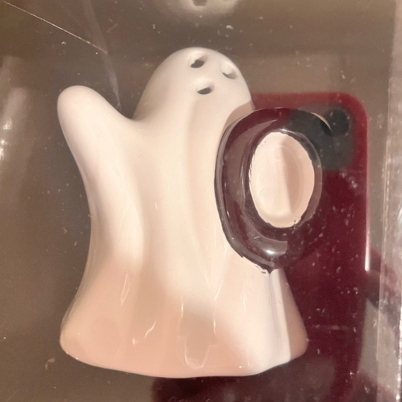 🆕- MARTHA STEWART ORANGE LED HAUNTED HOUSE, BOO GHOSTS & POMPOM GARLAND 7 PC SET - Picture 7 of 13